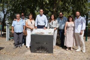 20260908 Visita actuación antigua estacion Alcaudete en Vía Verde del Aceite 1