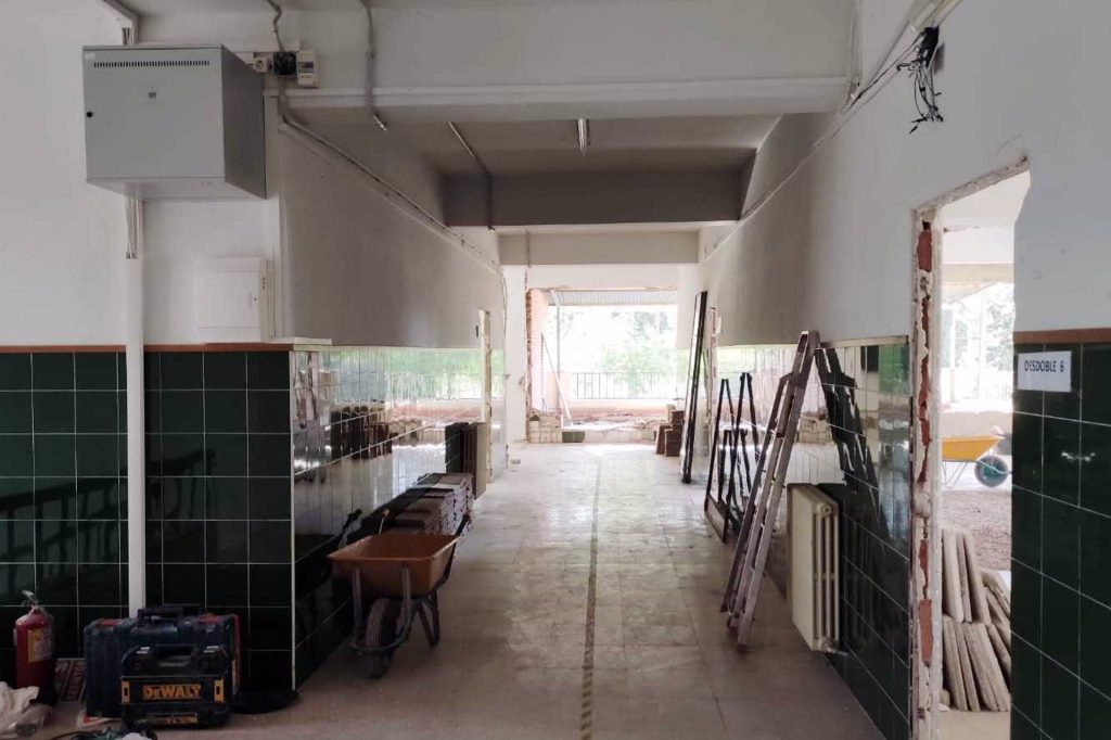 Obras IES Salvador Serrano Alcaudete