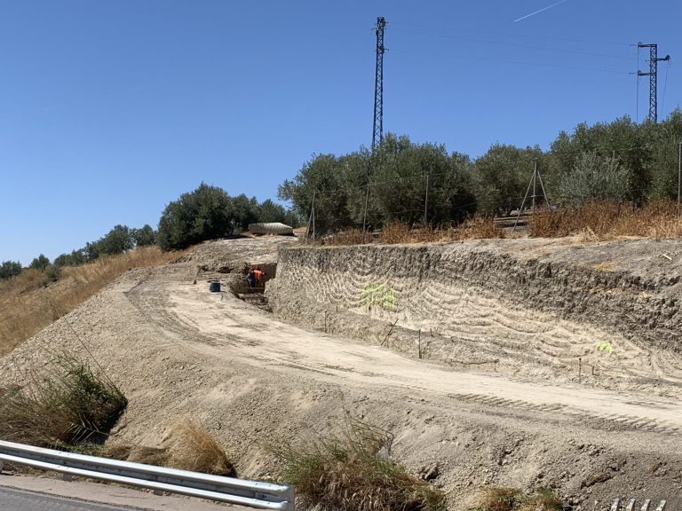 Baeza inicia las obras de conservacion y proteccion del Camino de San Antonio
