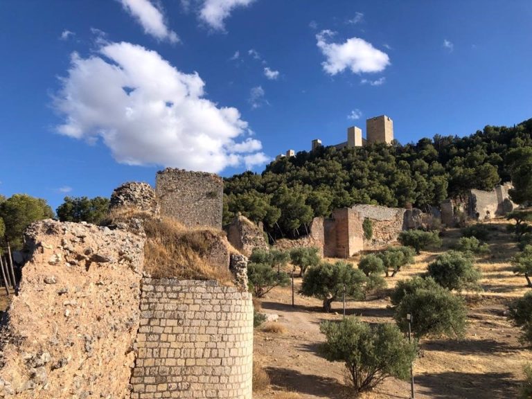 muralla norte castillo de Jaen