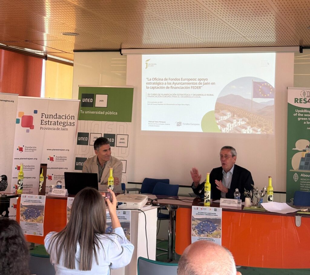 Intervención de Manuel Vera en el Curso de Planificación Estratégica