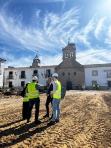 20260226 Visita José Luis Agea obras Guarromán Next Generation EU 2