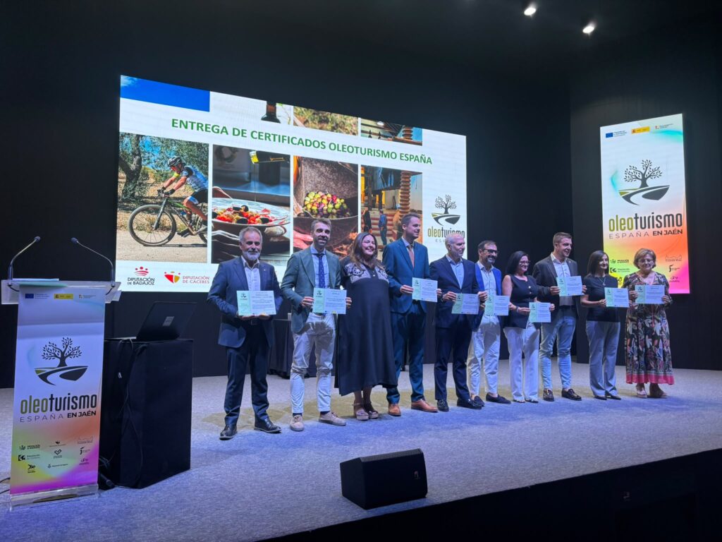 20260925 Encuentro oleoturismo Premios Oleoturismo España entrega certificaciones diputaciones 1